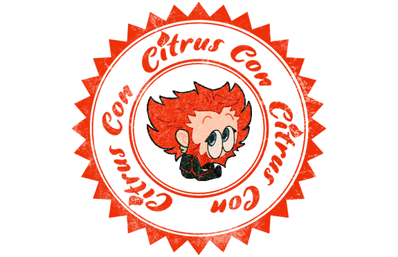 My Citrus Con stamp!